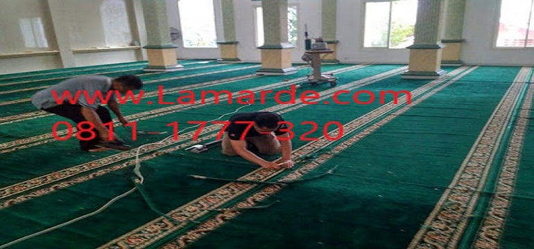 Percayakan Kebutuhan Karpet masjid Anda Pada Toko Karpet Lamarde.com